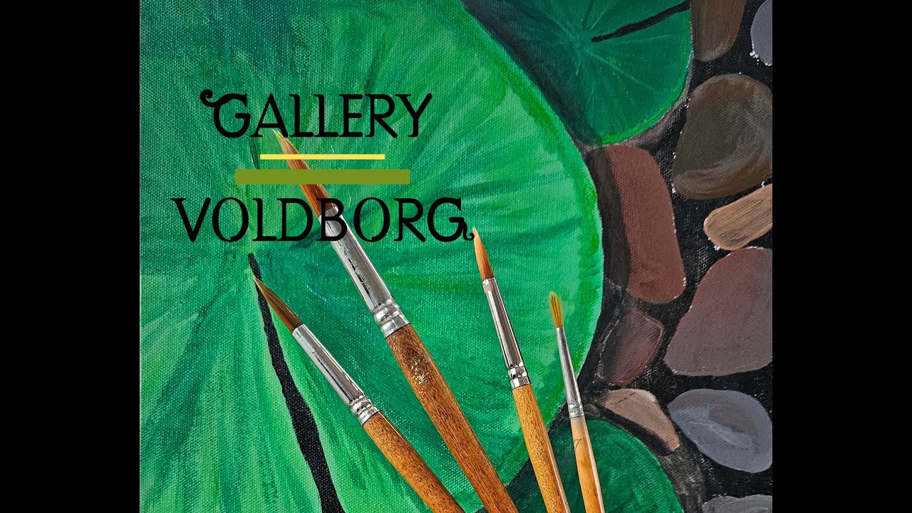 Maleri proces: The Lily pond 2024.