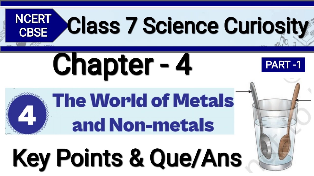 The World of Metals and Non metals | Question Answer Class 7 Science ...