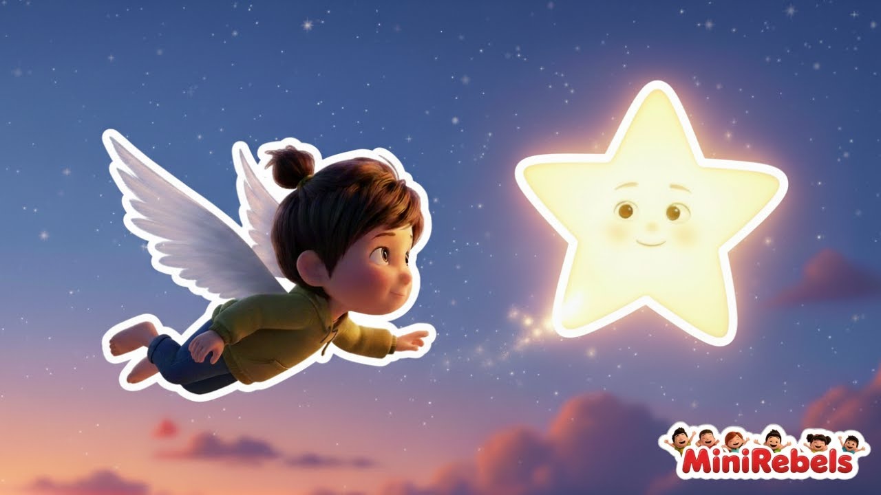 Twinkle Twinkle Little Star | Nursery Rhymes for Kids | @MiniRebels ...