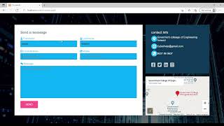 contact us page using #HTML #CSS #JAVASCRIPT #PHP #MYSQL #contactpage #contact page