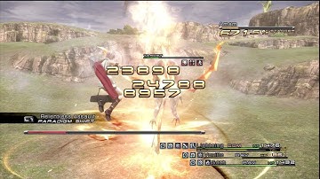 Final Fantasy XIII - Mission 32 - Stage 7 primary roles, no shrouds
