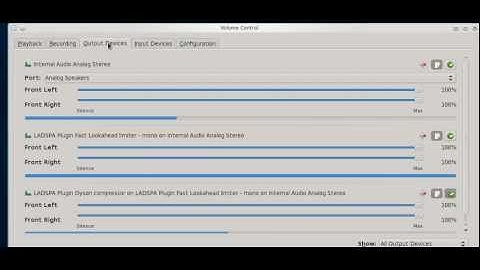 Pulseaudio Dynamic Range Compression with Fast Lookahead Limiter
