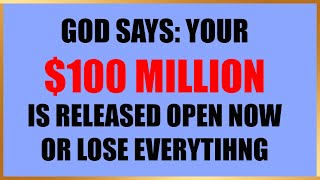 Congratulations God Says, Only You Have Been Chosen To Receive 100,000,000 Money Into Your Bank
