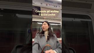 A realistic day in the life of a 9-6 corporate girl in London #adayinmylife #londonvlog #londonlife