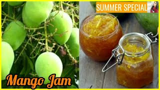 Mango Jam In Lock-Down Mango Jam Recipe Fruit Jam Recipe Dessert Recipe Yummy Easy To Make