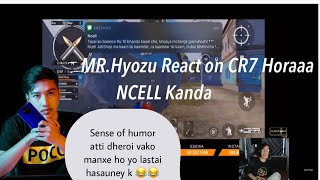 Hyozu react on CR7 Horaa funny NCELL kanda | Atti hasauney yo manxe le, DO Subscribe hai guys