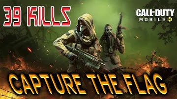 Call of Duty Mobile : Capture The Flag Mode | Gameplay - 39 Kills |