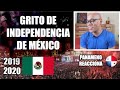 MI REACCIÓN al DÍA de LA INDEPENDENCIA de MÉXICO en EL ZOCALO (GRITO 2019 - 2020) 🇲🇽