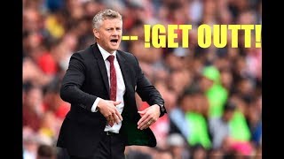Solskjaer Loses It