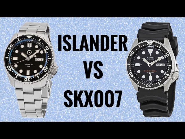 Diver Showdown! Islander ISL-02 vs Seiko SKX007 - YouTube