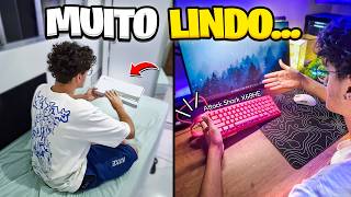 VERY BEAUTIFUL!!! Tuning up the GAMING SETUP with a PINK MAGNETIC KEYBOARD - Attack Shark X68he screenshot 2