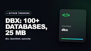 Top 5 GitHub Today: 25 MB Database Client for 100+ Databases