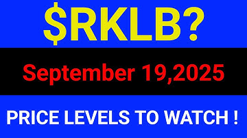 RKLB Stock (Rocket Lab USA, Inc.) RKLB Stock Technical Analysis | September 19, 2025