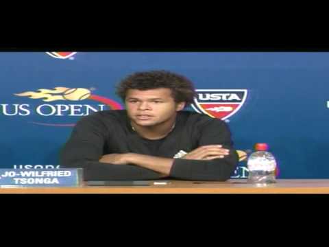 2009 US Open Press Conferences: JW Tsonga (First Round)