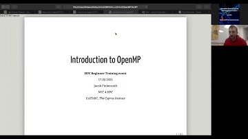 HPC Beginner Training Event (02/21) - Brief introduction to Parallel Computing with OpenMP Session 1