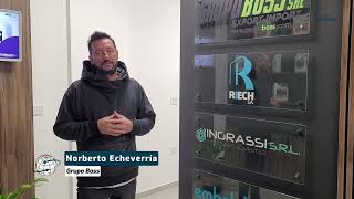 GRUPO BOSS crece a paso firme: La empresa se mudó a AMPLIAS y MODERNAS oficinas -Norberto Echeverría