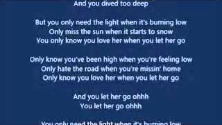 The Vamps - Let Her Go (LYRICS)