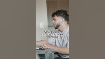 When the Senior Developer Checks on Your Code #coding