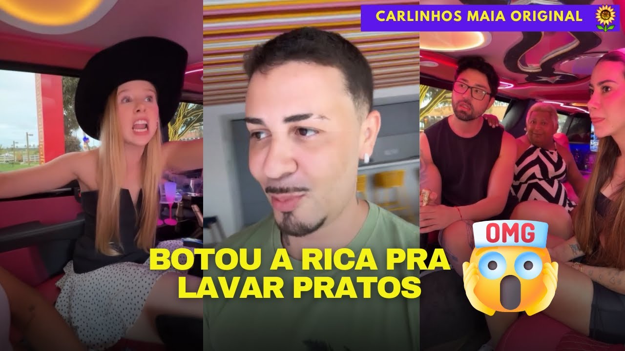 ELA NÃO GOSTA DE POBRE 😲😲 | CARLINHOS MAIA 🌻