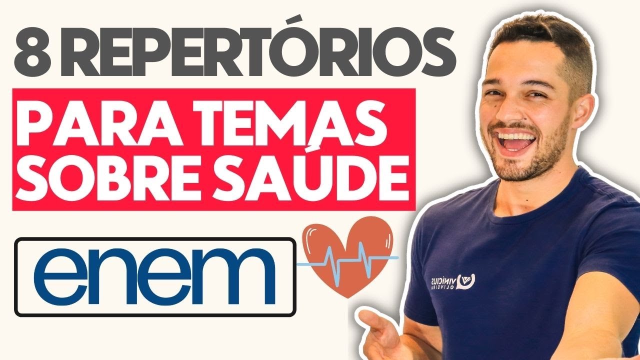 8 repertórios que se encaixam em temas de SAÚDE no ENEM | PROFINHO da ...