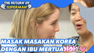 Masak Masakan Korea Dengan Ibu Mertua |Nostalgia Superman|SUB INDO/ENG|180930 Siaran KBS WORLD TV|