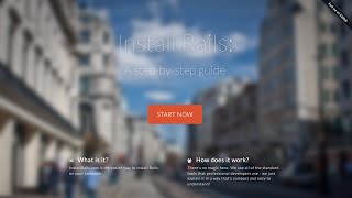 3-  Install Rails تنصيب بيئة العمل