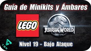 LEGO Jurassic World - Guía de Minikits y Ámbares - Nivel 19 - Bajo Ataque