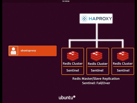 Redis Cluster Replication and Redis Sentinel Failover (HA) with Endpoint Route HAProxy