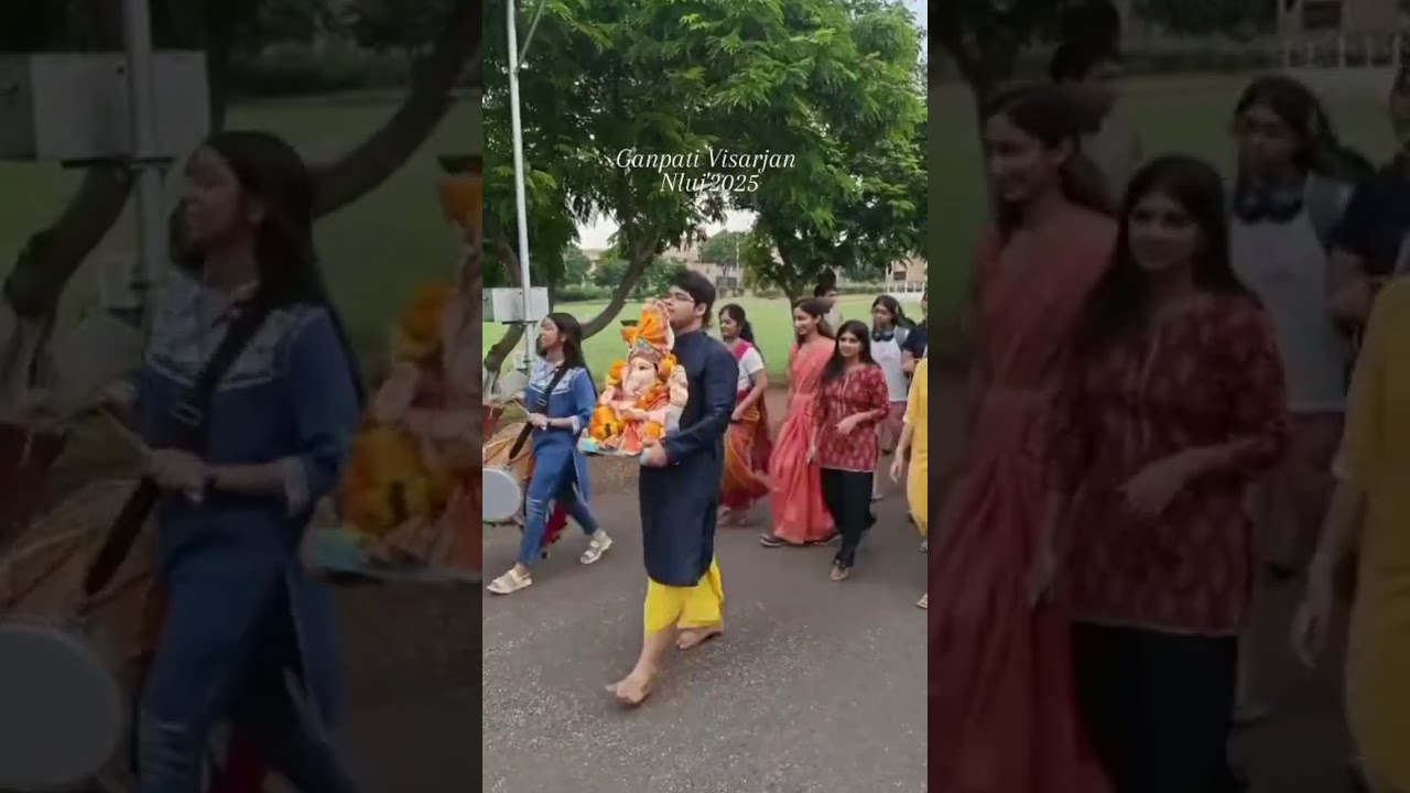 Ganpati Visarjan | NLU JODHPUR | Festival 