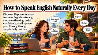 Full How to Speak English Naturally Every Day | 10 Powerful Ways to Speak English Fluently and Confident  Guide