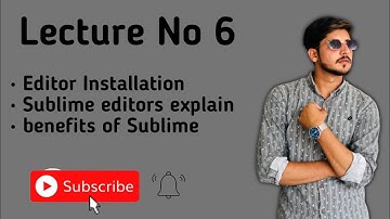 How to install Sublime editors for HTML? complete guide in Hindi/urdu || Global Technical