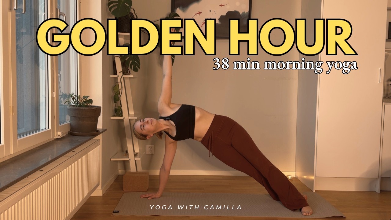 Golden Hour #38 - 40 minute morning vinyasa yoga 🌄