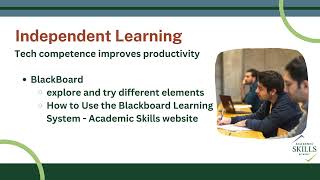 Academic Culture Expectations for Transfer Students Academic Skills Trent University