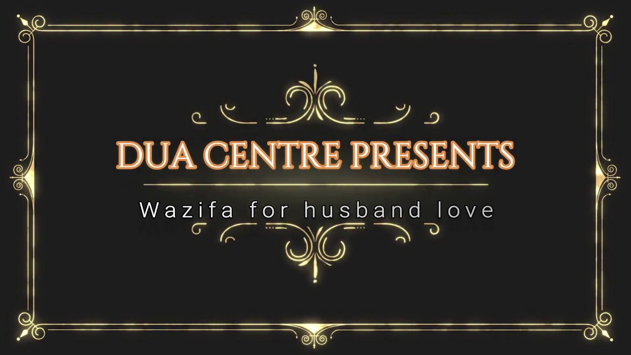 Wazifa for husband love in islam Black pepper Surah Yaseen wazifa YouTube