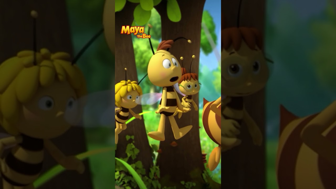 Too much nectar, too fast… and now it’s hic-buzz o’clock 🐝😂  #MayaTheBee