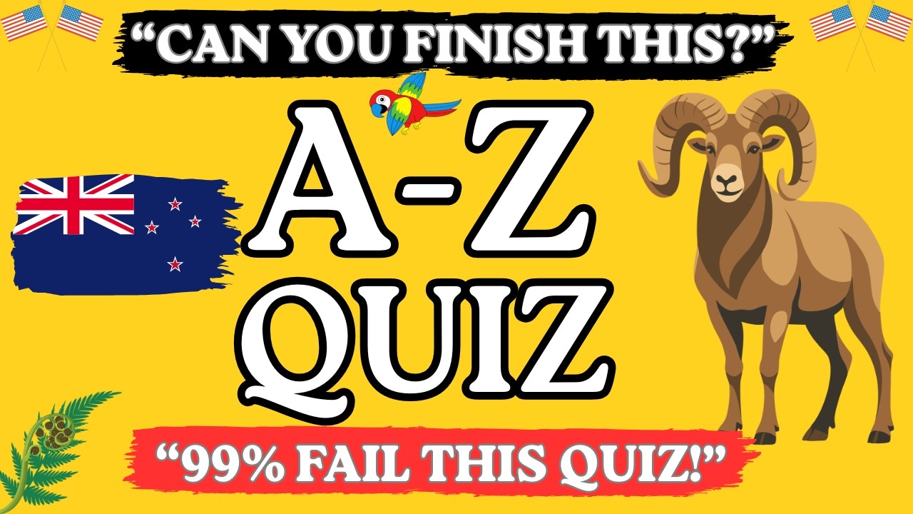 99% FAIL This A–Z Quiz! Can You Beat All 26 Questions? 🧠🔥 #quiz