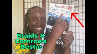 Freetress Synthetic Pre-Stretched Braid - 3X CLEAN THERAPY Review