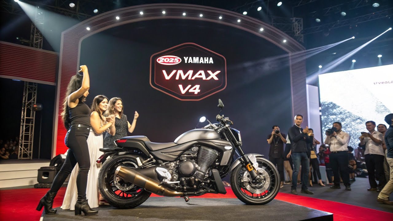 New 2025 Yamaha VMAX V4 β Ultimate Power Cruiser Returns Finlley ...