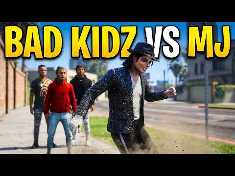GTA 5 BAD KIDZ ON THE BLOCK MEETS MICHAEL JACKSON