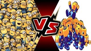 Minions VS Servbots! NO RULES DUELS!