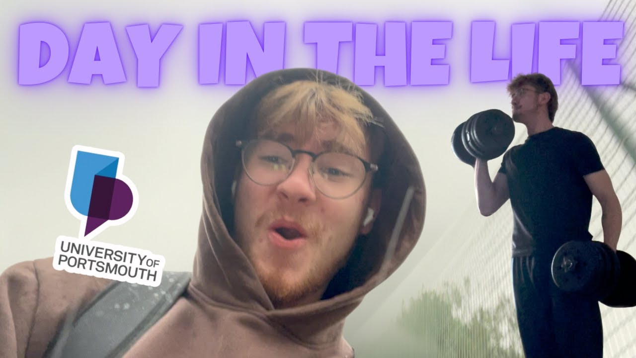 REALISTIC day in the life of a UNI STUDENT | University of Portsmouth