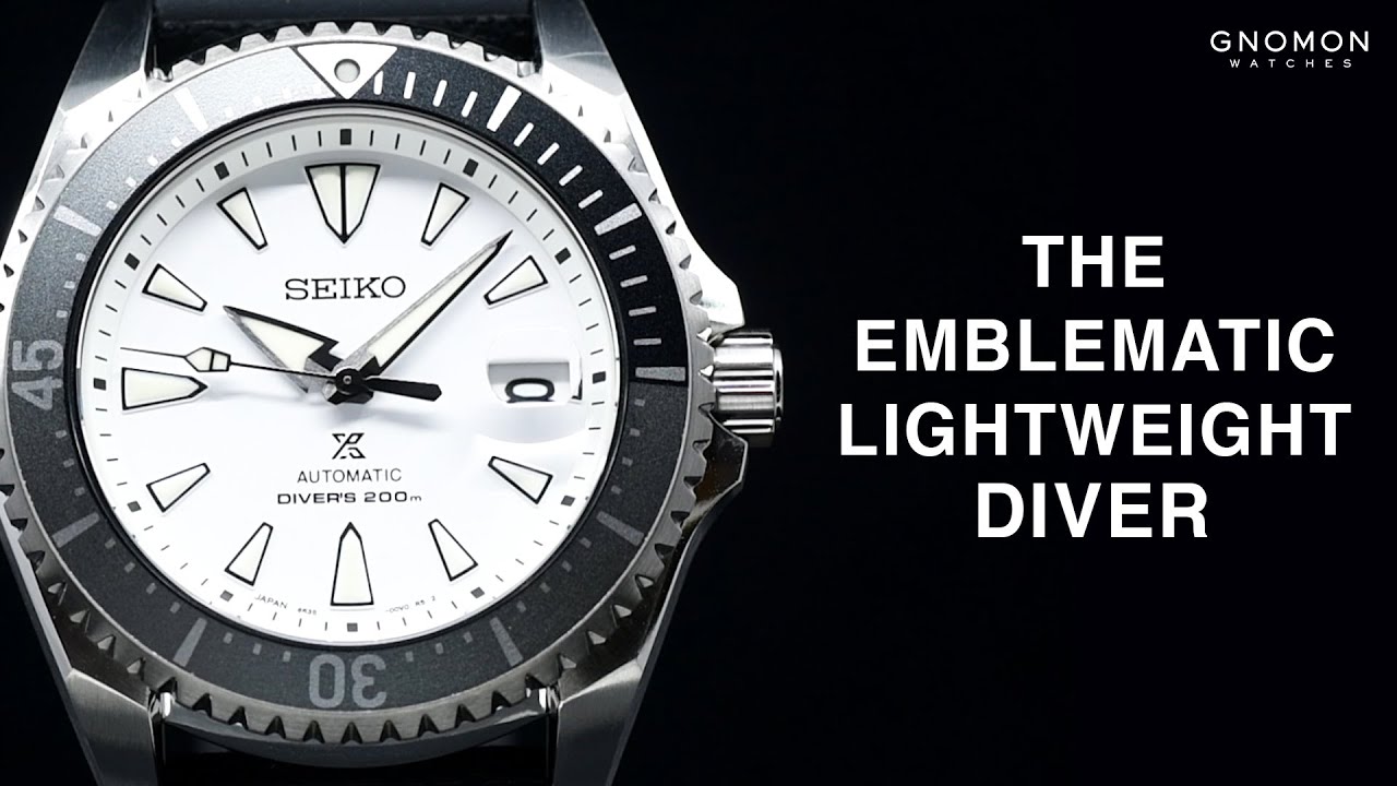 Seiko Prospex 200M Automatic Titanium Shogun White Ref. SBDC131 - YouTube