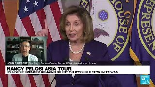 Nancy Pelosi's Asia tour kicks off amid US-China tensions over Taiwan • FRANCE 24 English