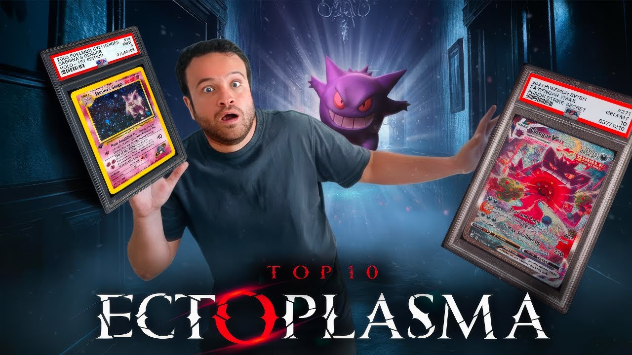 TOP 10 des cartes Pokémon Ectoplasma les plus chères 💰 (la 1 est folle)