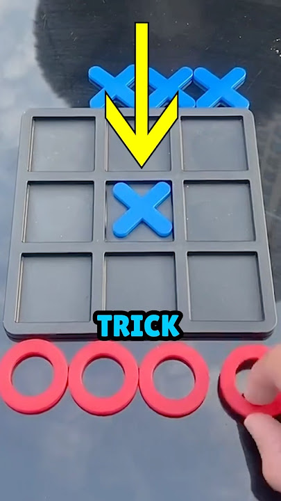 How TO Always Win In Tic Tac Toe 😨