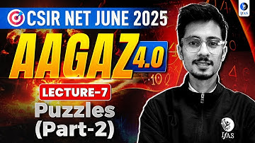 CSIR NET General Aptitude Puzzles - Most Important Topics & Questions Practice for 2025 | IFAS