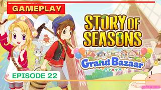 Story Of Seasons - Grand Bazaar | Session farm + Derby mensuel - Episode 22 {FR}