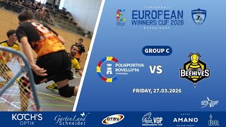 EWC 2026 Düsseldorf - Rovello Sgavisc vs La Chaux-de-fonds Beehives / Group Stage / Tchoukball 