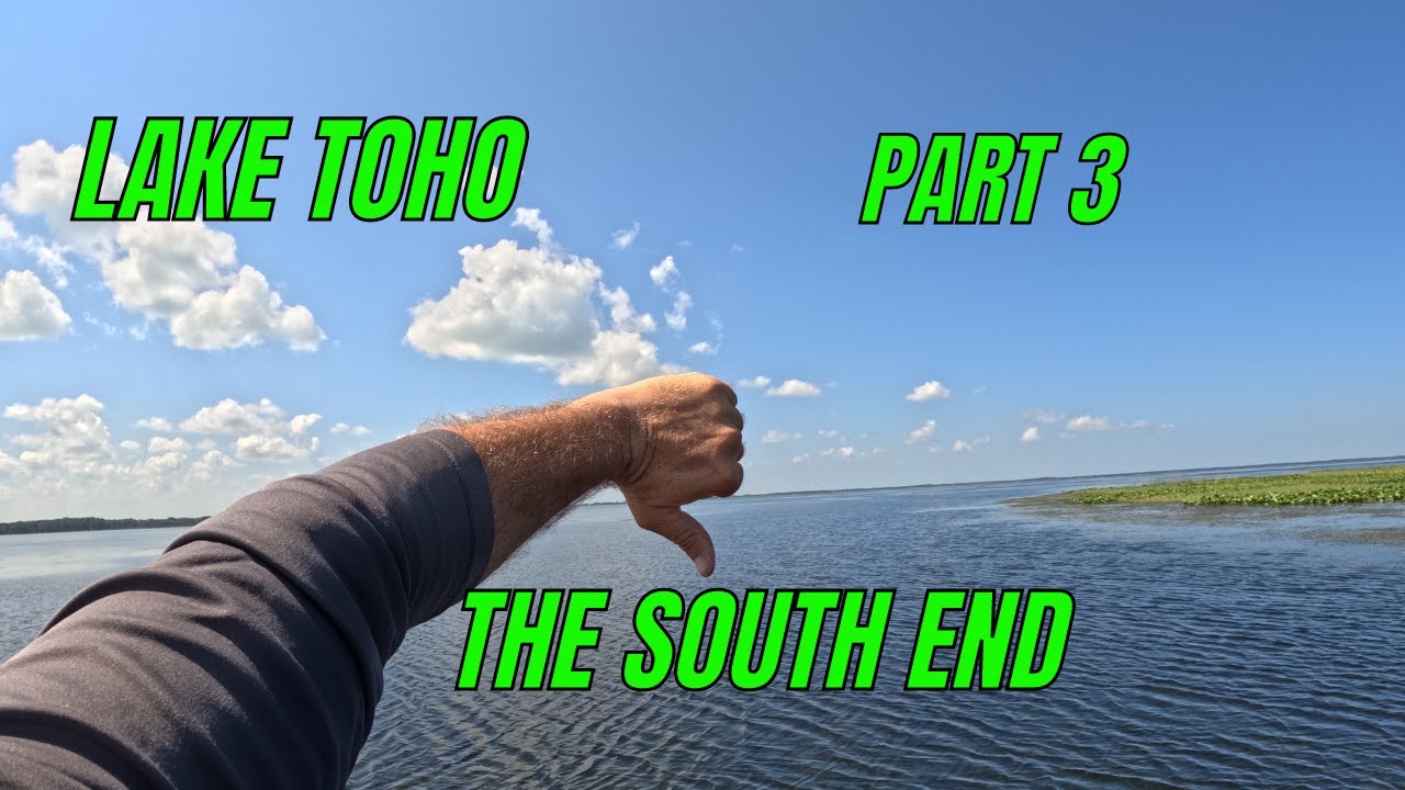 Bass Fishing Lake Toho Part 3 (The South End) | fishing report