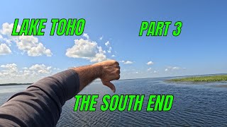 Bass Fishing Lake Toho Part 3 (The South End) | fishing report